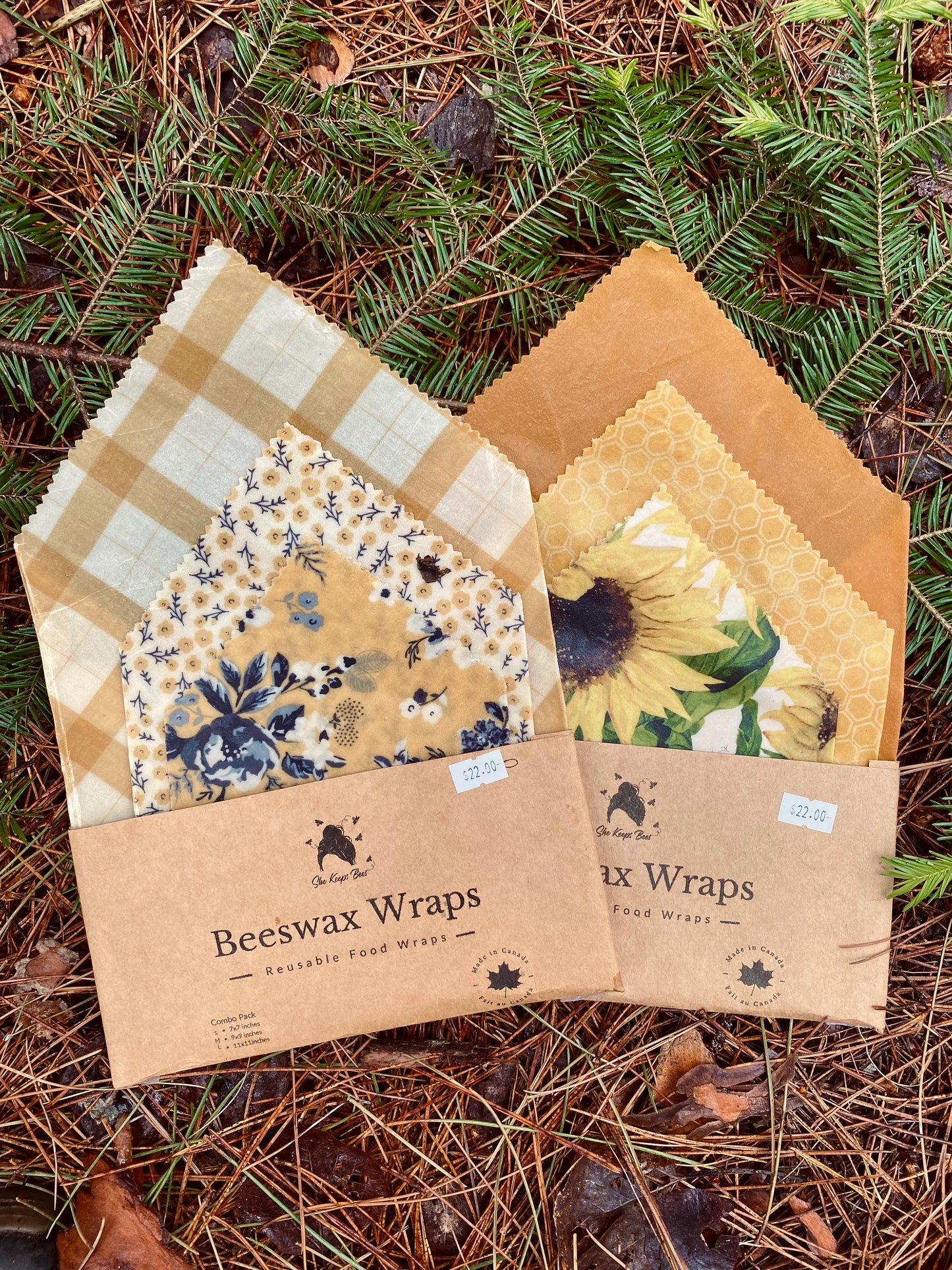 Beeswax Wrap Combo Pack